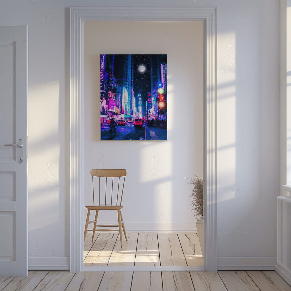 Moon City | Canvas