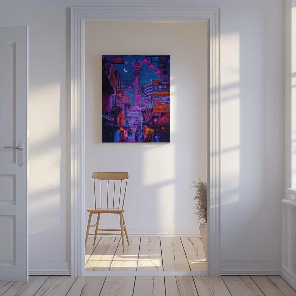 Osaka Lights | Canvas