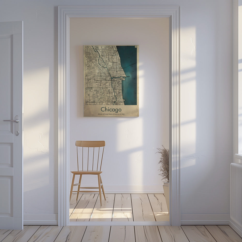 Chicago map | Canvas
