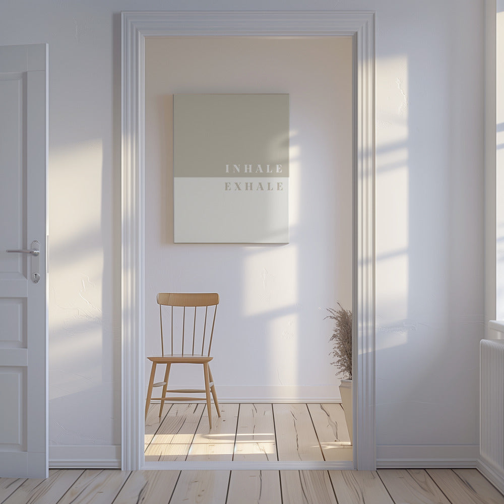 Inspira, espira | Stampe su Tela