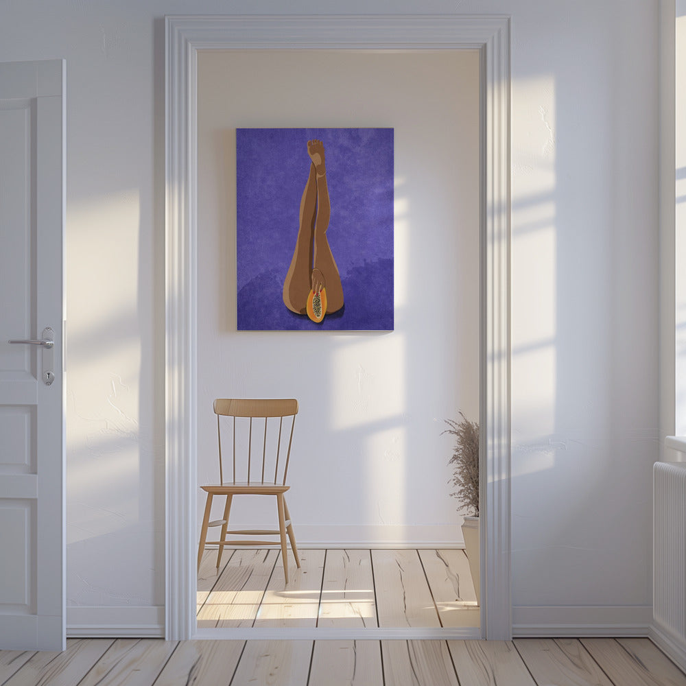 Meine Papaya | Leinwand-Bilder