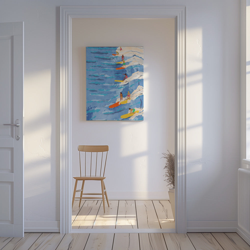 schłodzony surfing | Wydruki na łótnie