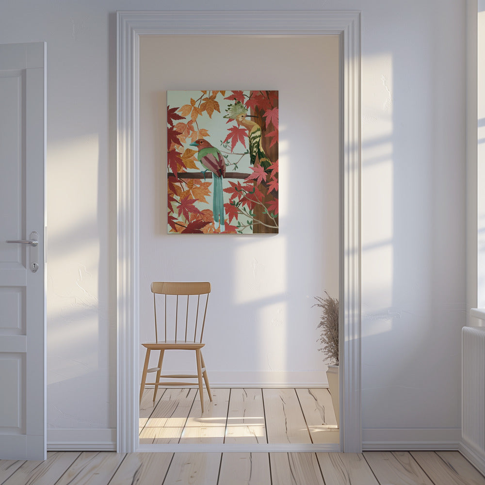 Vögel des Herbstes | Leinwand-Bilder