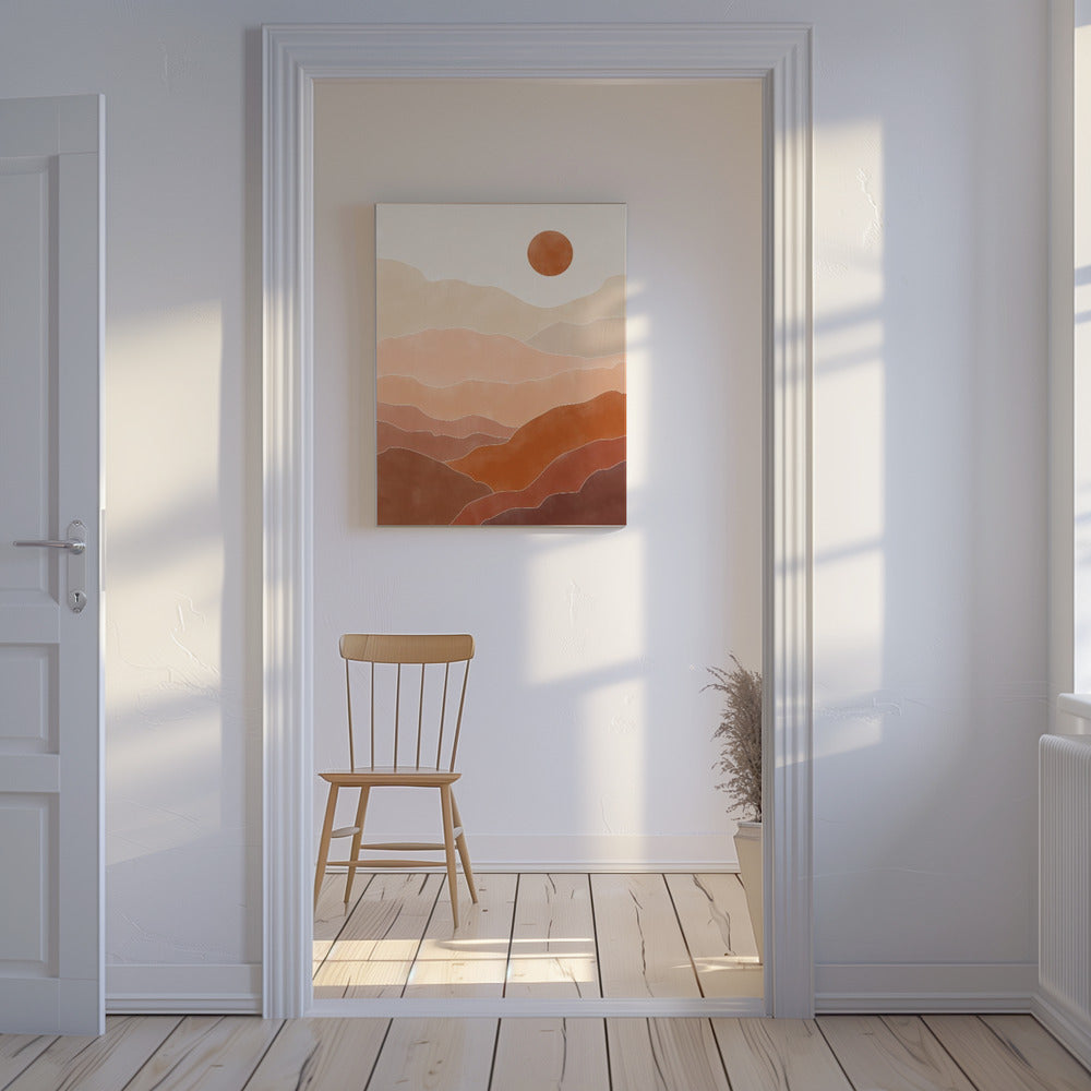 Ökensoluppgång | Canvas