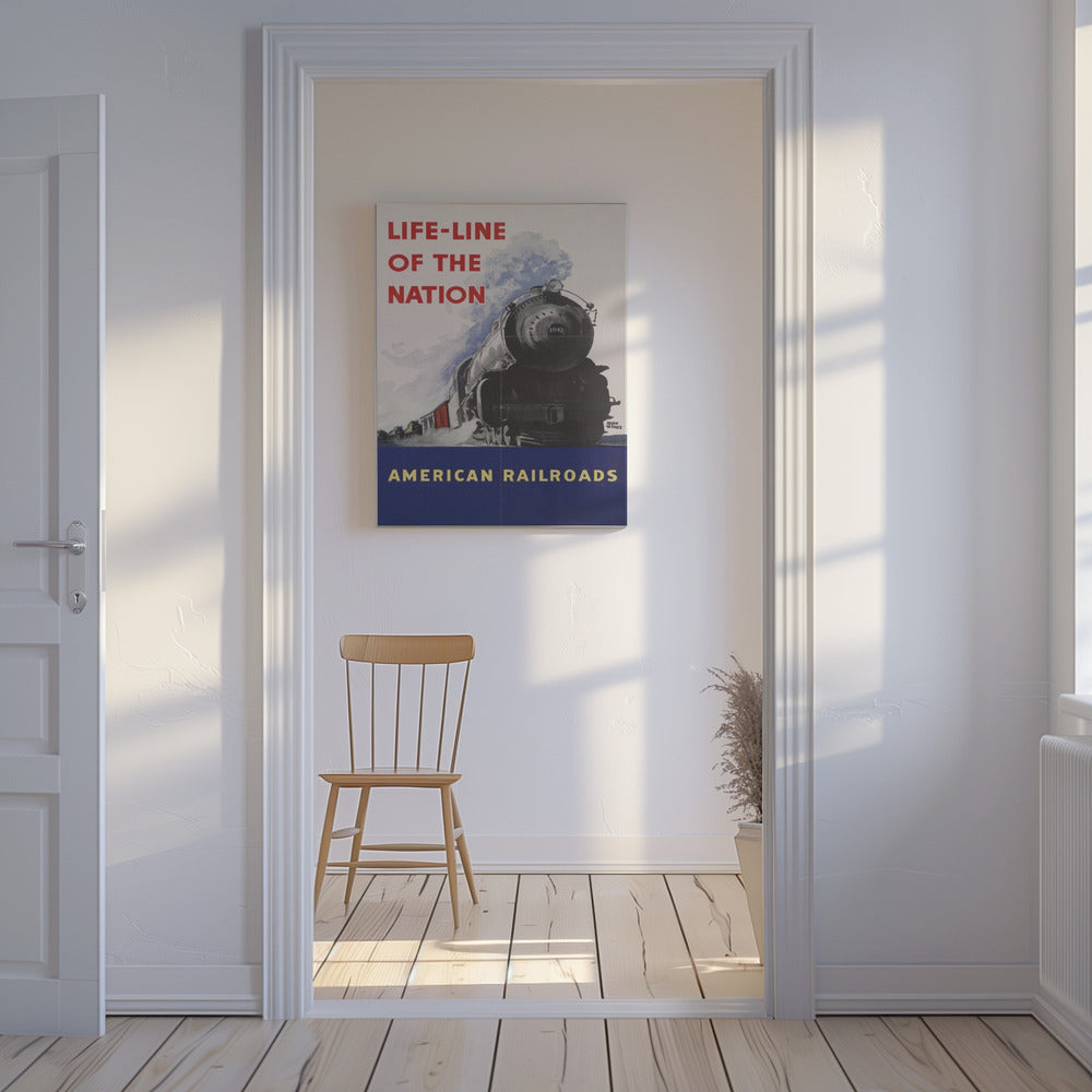 American Railroads - Kansakunnan elämänlanka | Canvastaulut