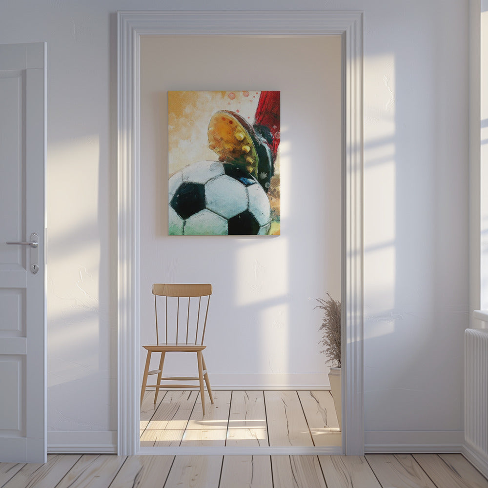 Fußball 1 Sportkunst | Leinwand-Bilder