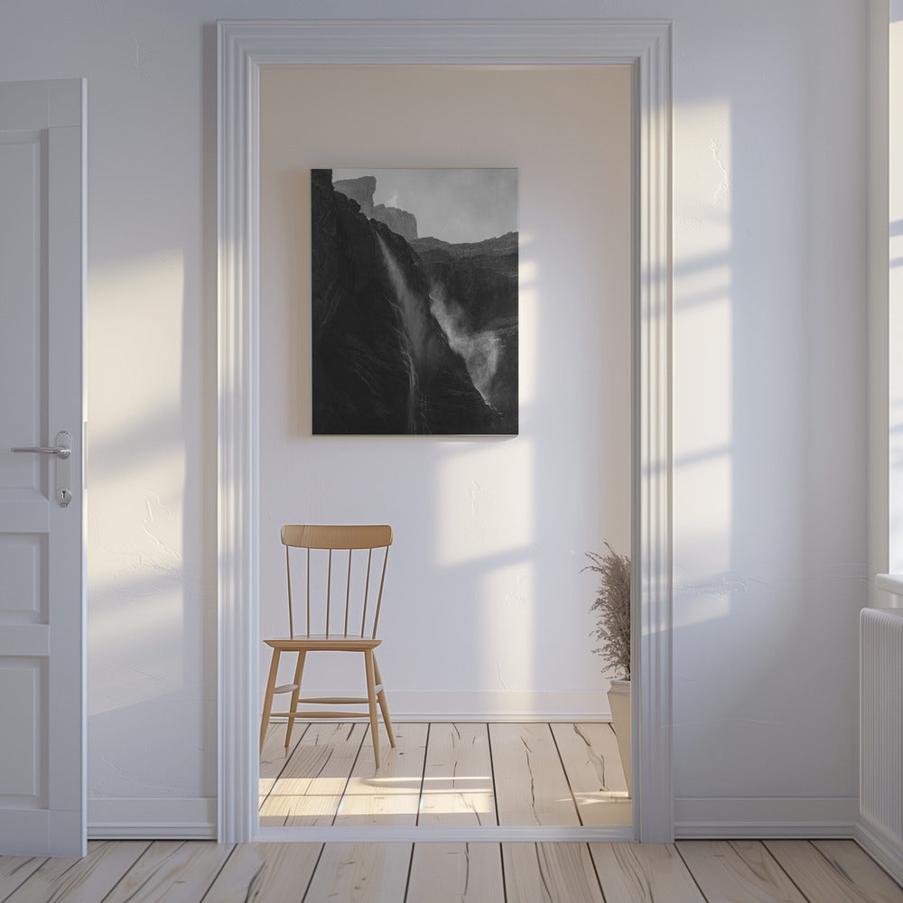 Wodospad w Cirque de Gavarnie | Wydruki na łótnie