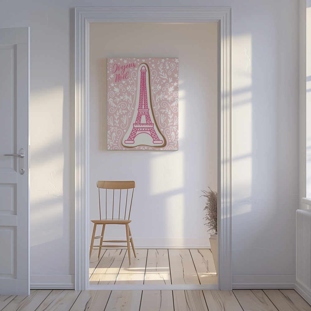 Eiffel-tornin jäinen piparkakku | Canvastaulut