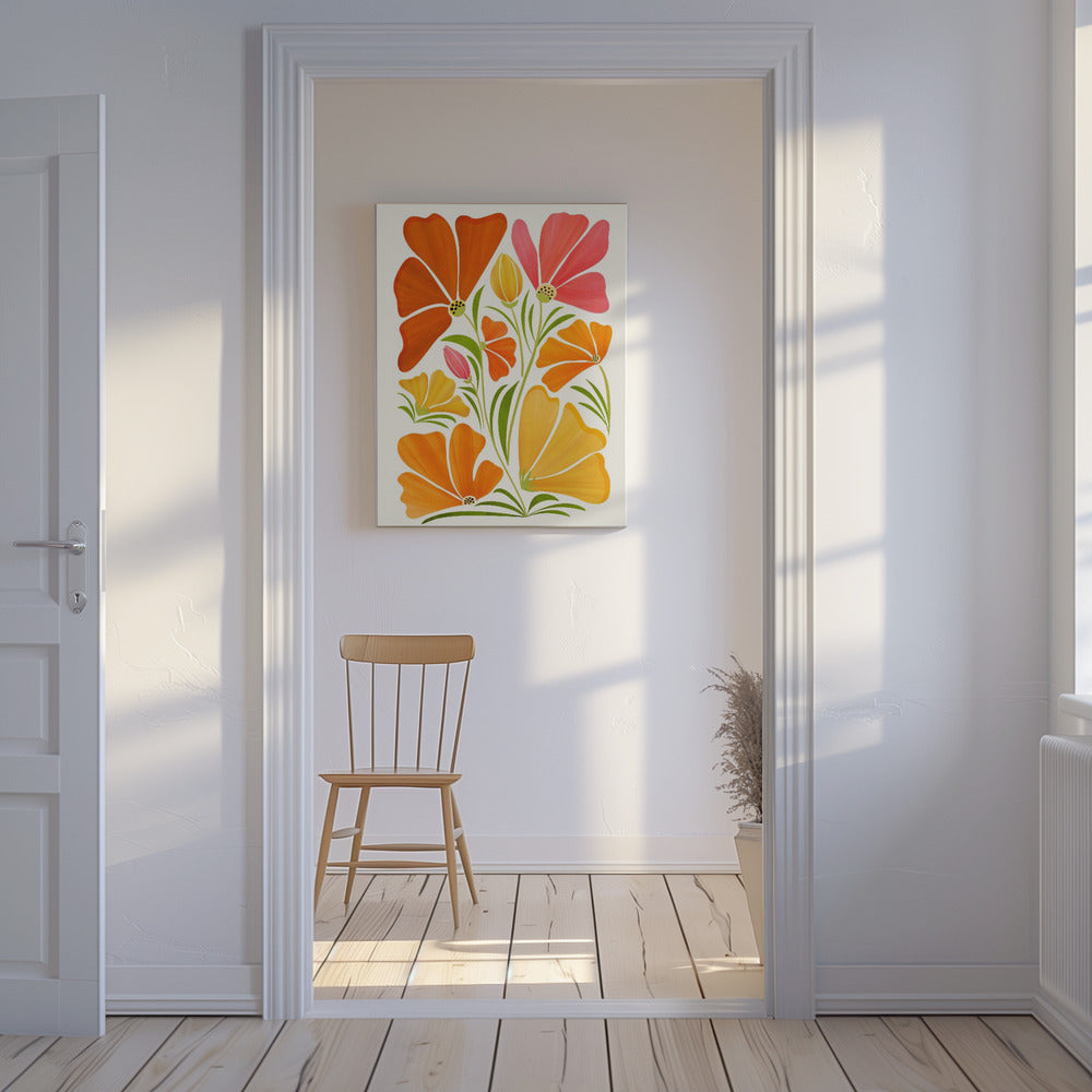 Kevään luonnonkukat | Canvastaulut