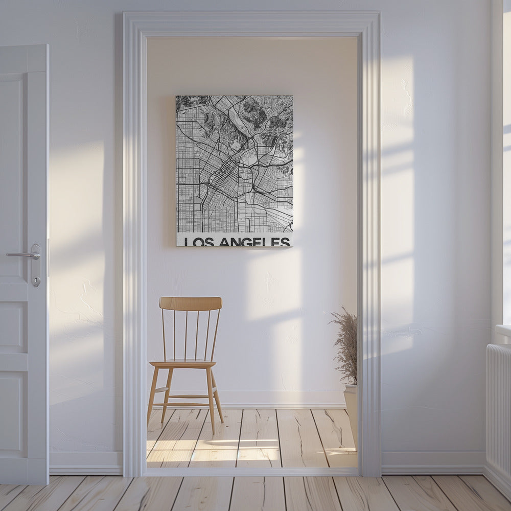 Los Angeles White | Canvas