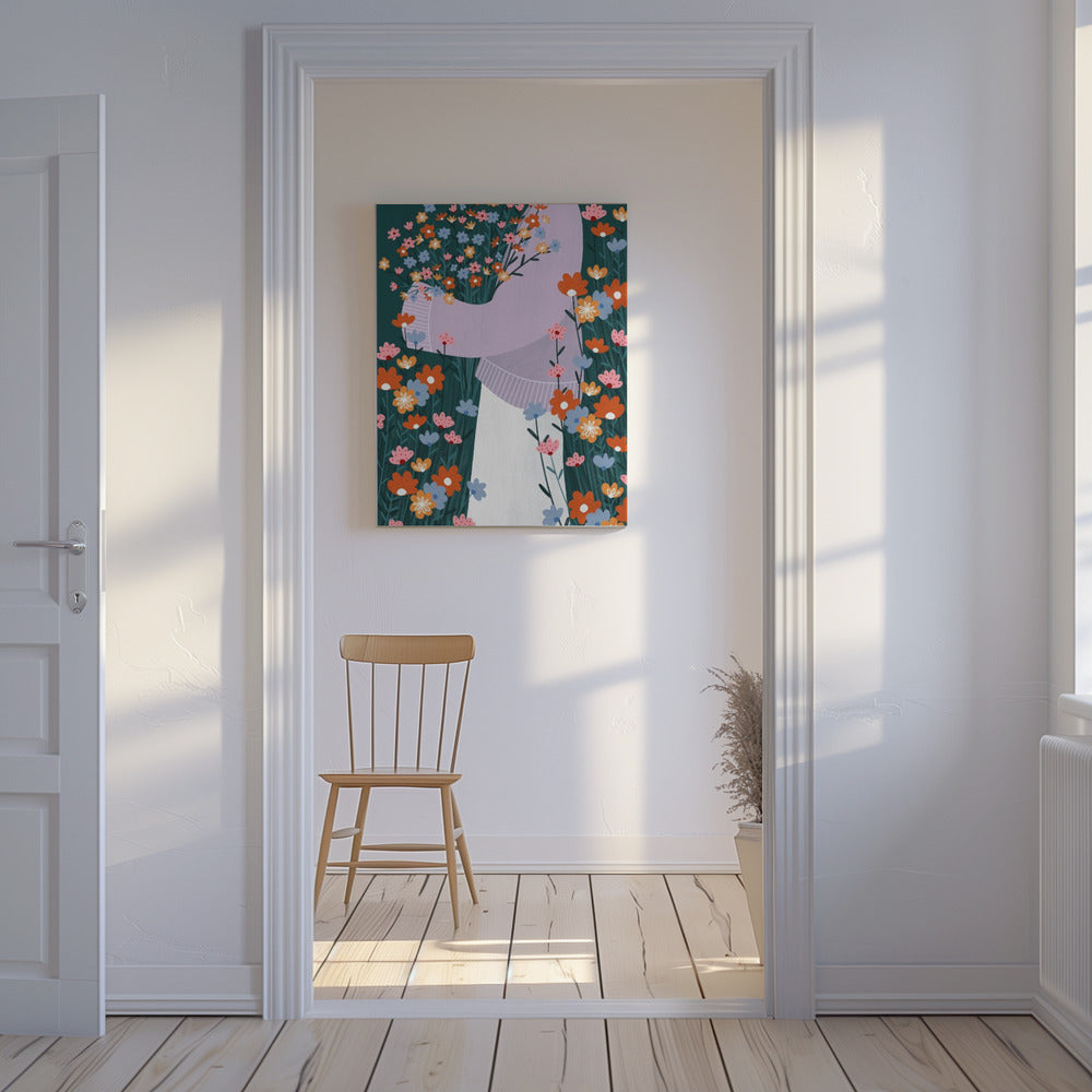 Villikukkien puutarha | Canvastaulut