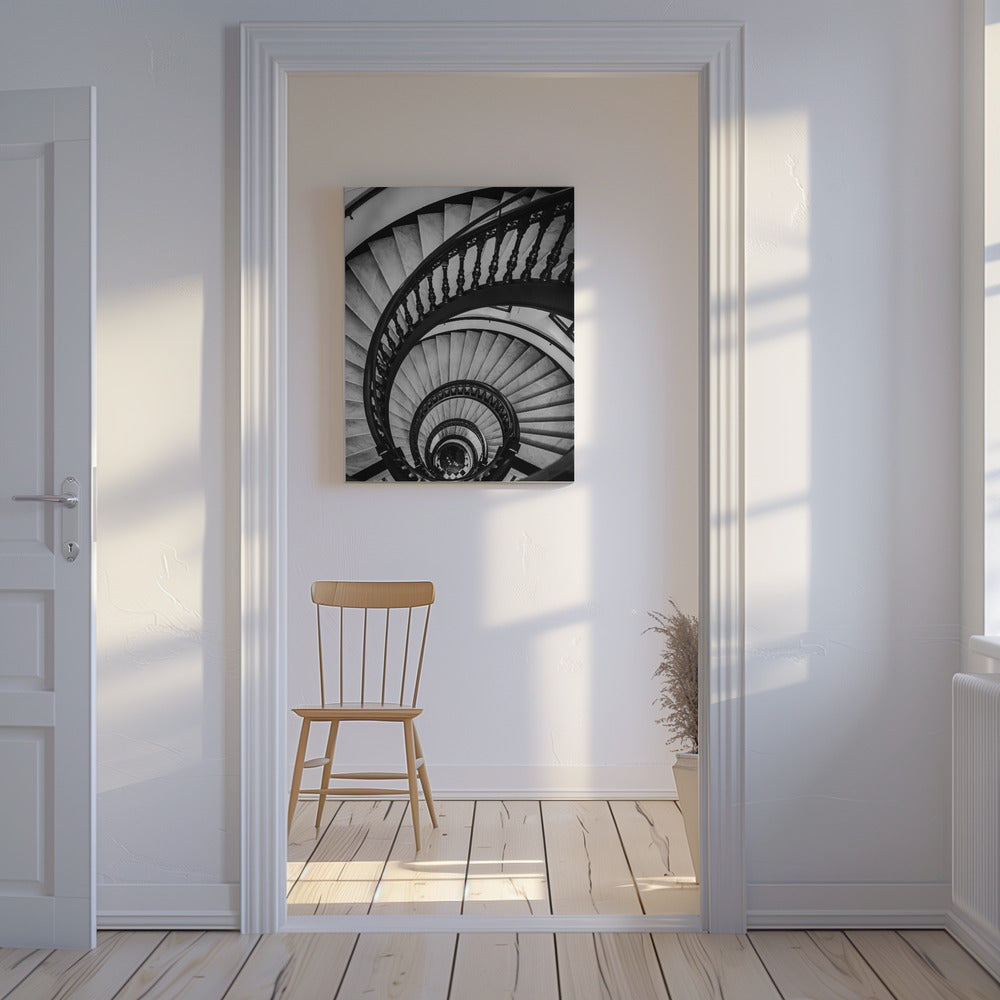 Spiral Stairs | Canvas
