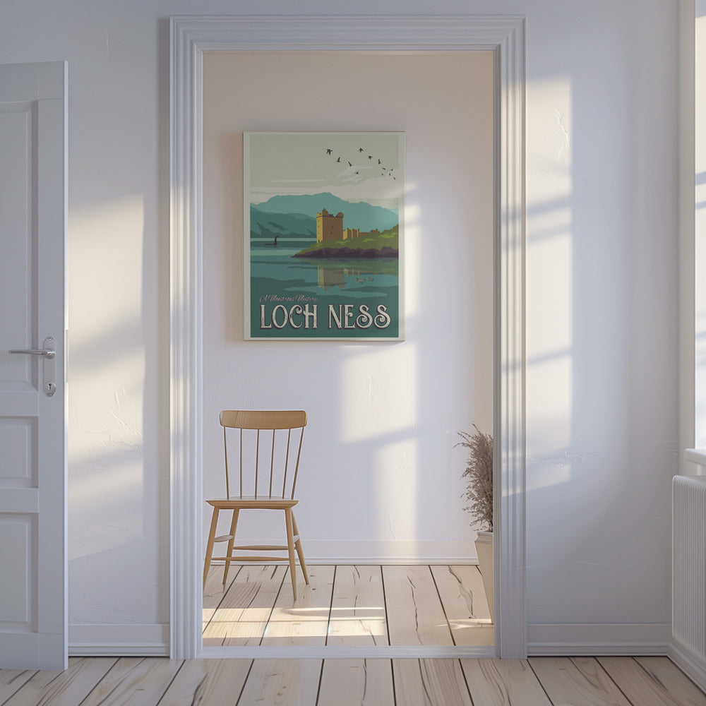 Loch Ness Travel Print | Canvas