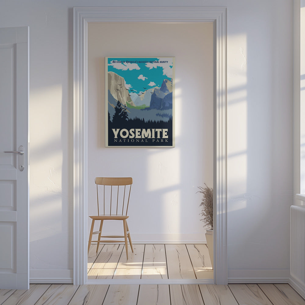 Yosemite National Park Travel Print | Canvas