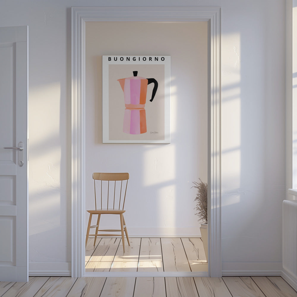 Bonjour Espresso | Tableaux sur Toile