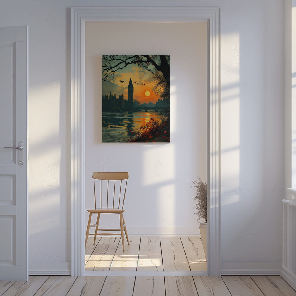View from the Thames | Canvas