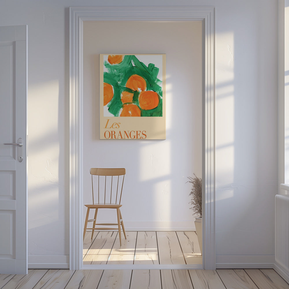 Les Oranges Une Étude 2 | Leinwand