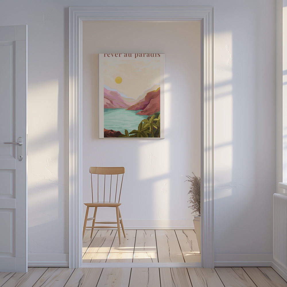 Rêver Au Paradis - Sun | Canvas