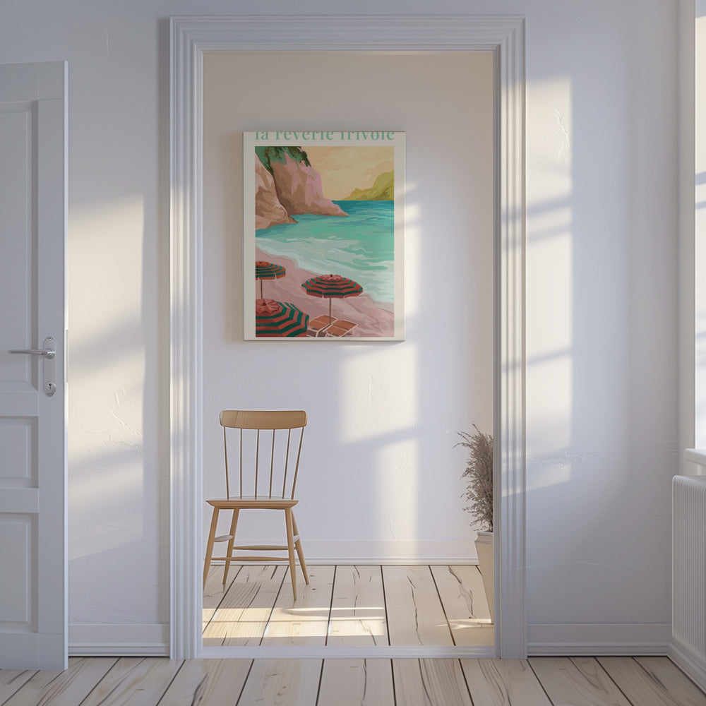 Die frivole Träumerei – Strand | Leinwand-Bilder