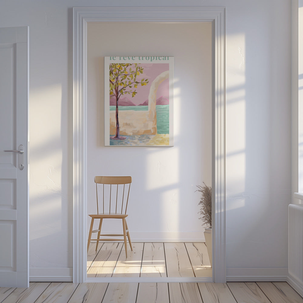 Der tropische Traum - Zitronenbaum | Leinwand-Bilder