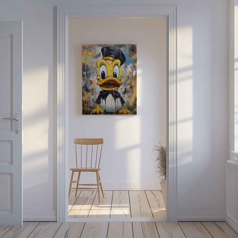 Street Art Duck | Canvas