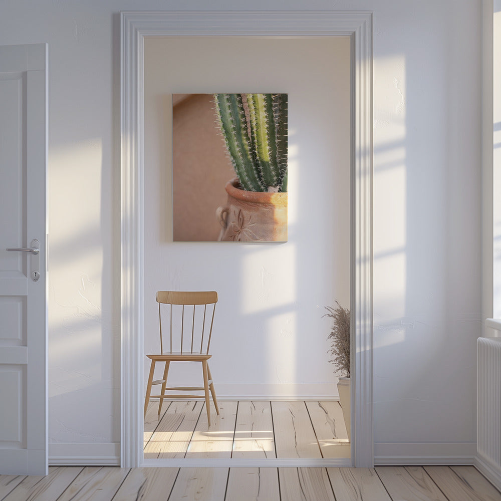 Grün auf Orange | Reisefotografie in Marrakesch | Leinwand-Bilder