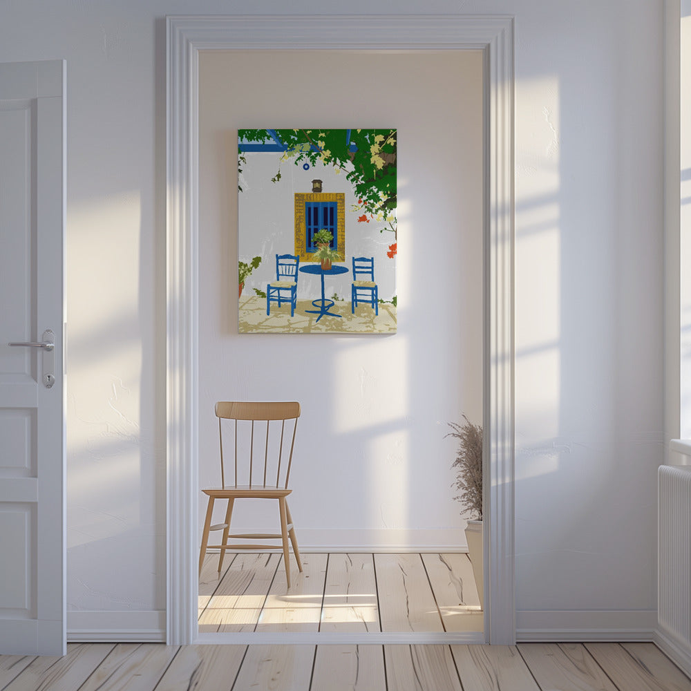 Griechischer Urlaub für zwei | Leinwand-Bilder