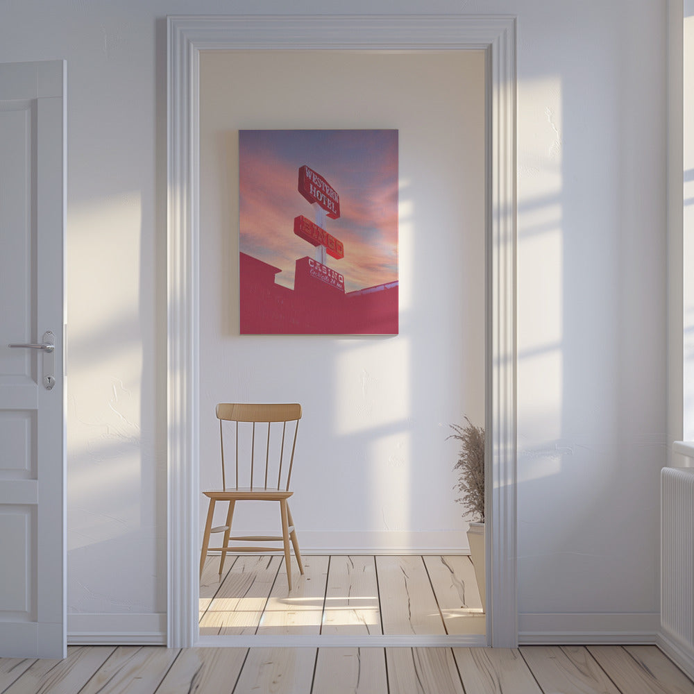 Hotel Las Vegas Western | Wydruki na łótnie