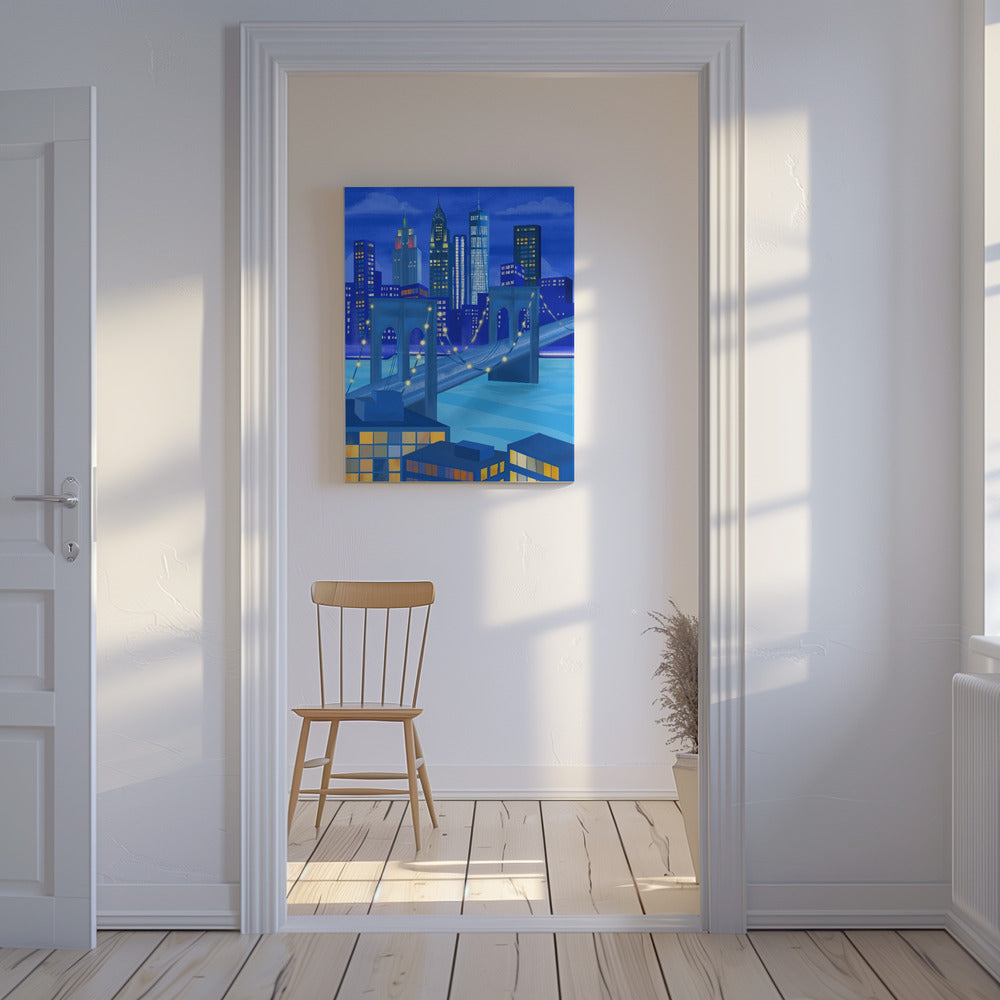 New York At Night | Canvas