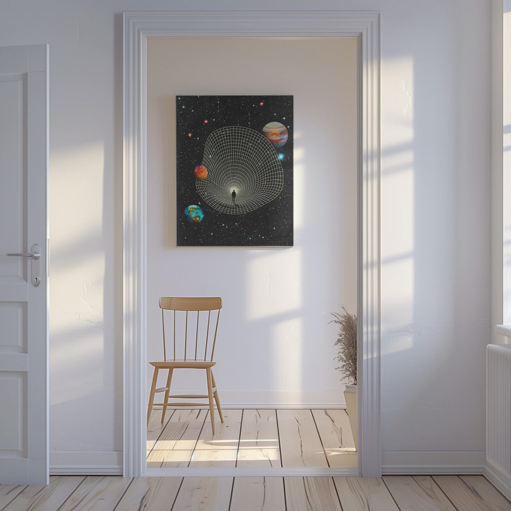 Abstract Space Portal | Canvas