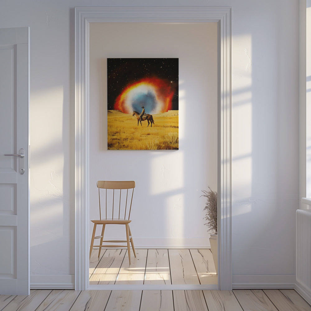 Nebula Cowboy | Canvas
