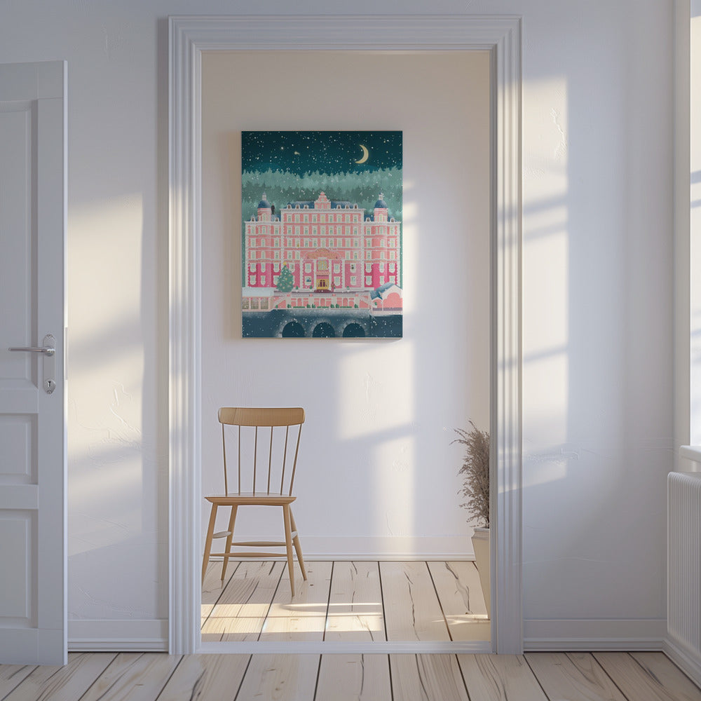 Wakacje w hotelu Grand Budapest | Wydruki na łótnie