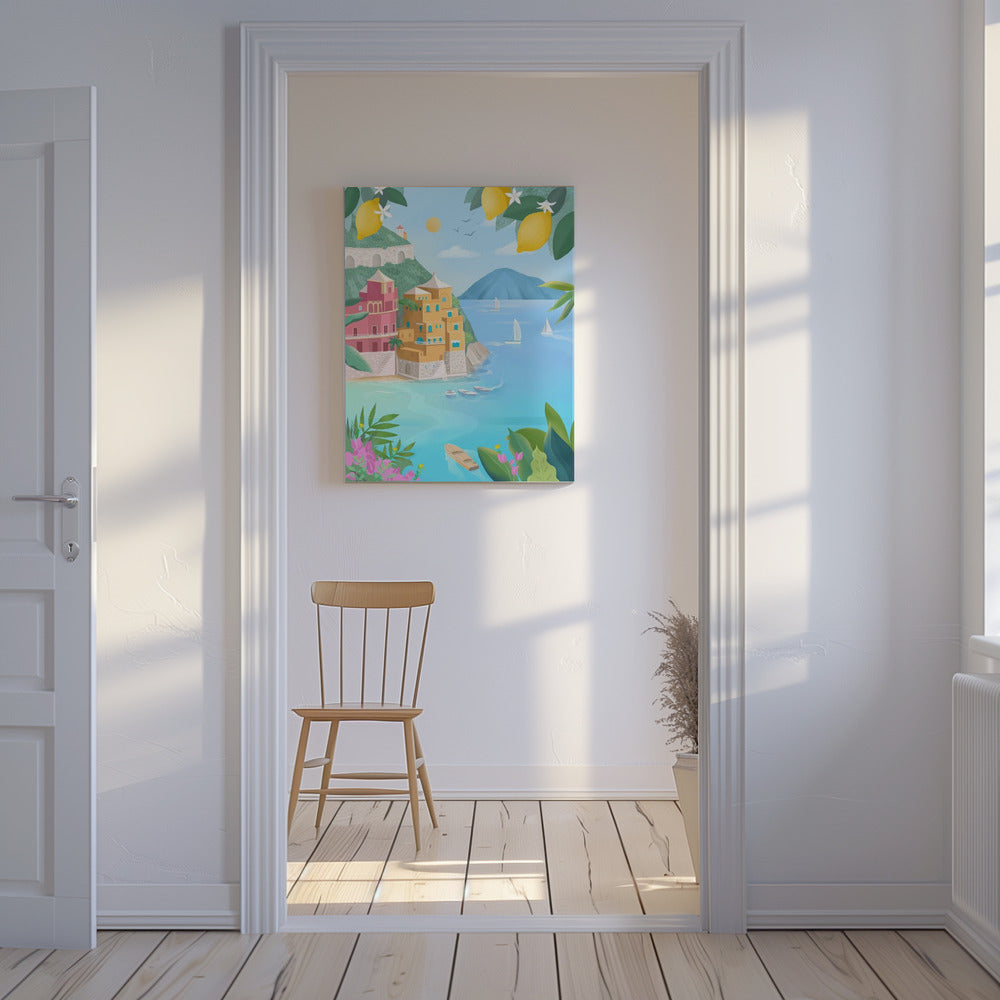 Portofino, Italia | Canvastaulut