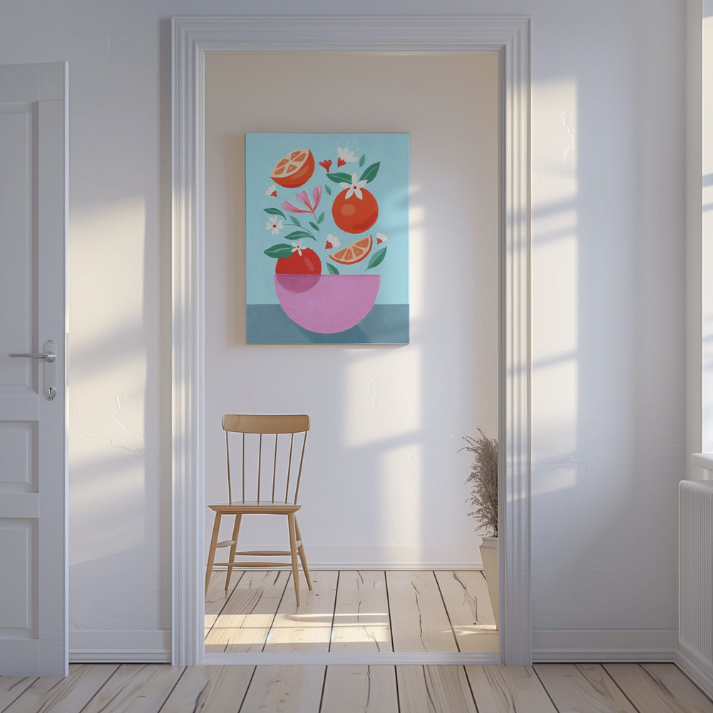 Obstschale | Leinwand