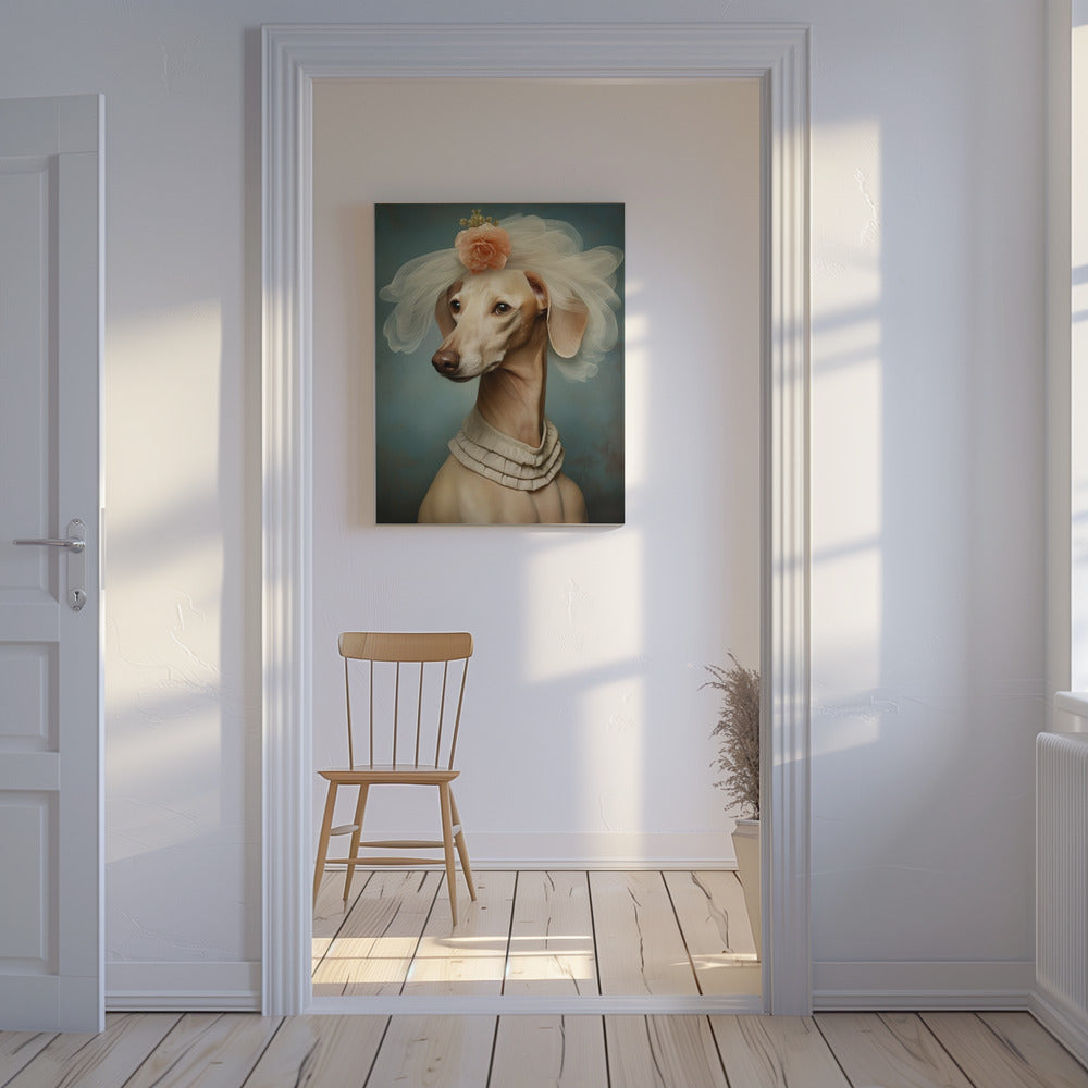 Chien Humain 0001 2024 Décembre Posters - Affiche Artistique Femme Chien 5. jpg | Tableaux sur Toile