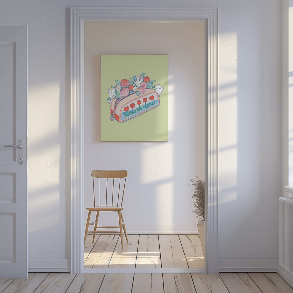 Federmäppchen | Leinwand