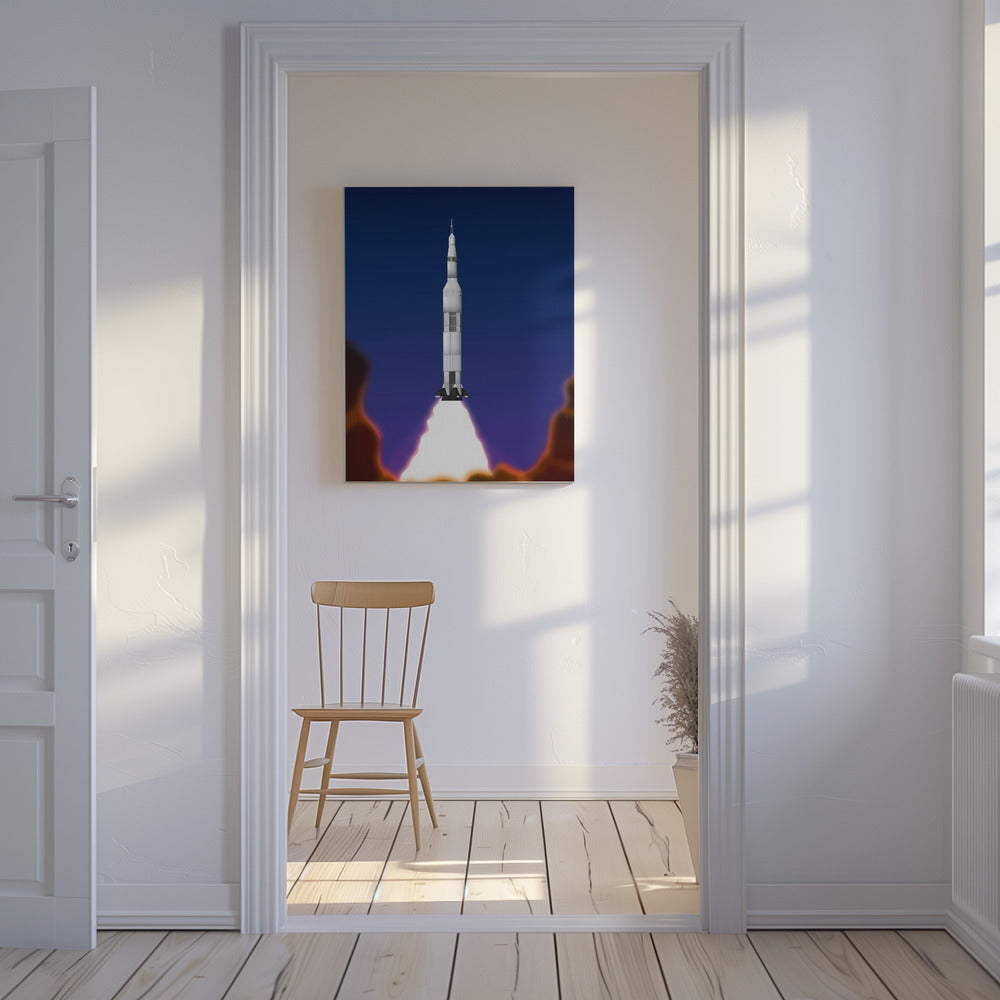 Apollo Saturn V | Leinwand