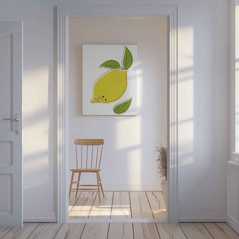 Spritziger Zitrusgenuss | Leinwand