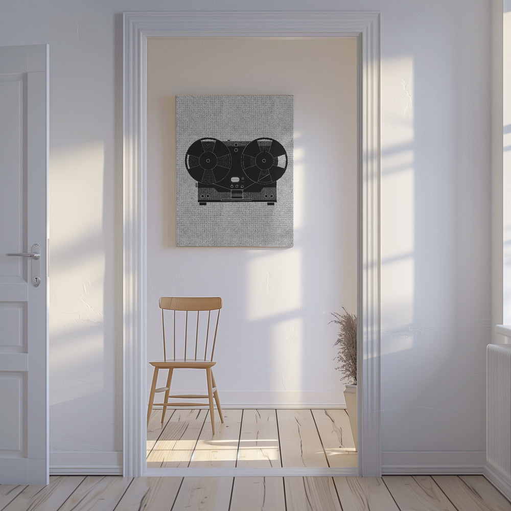 Tonbandgerät | Leinwand