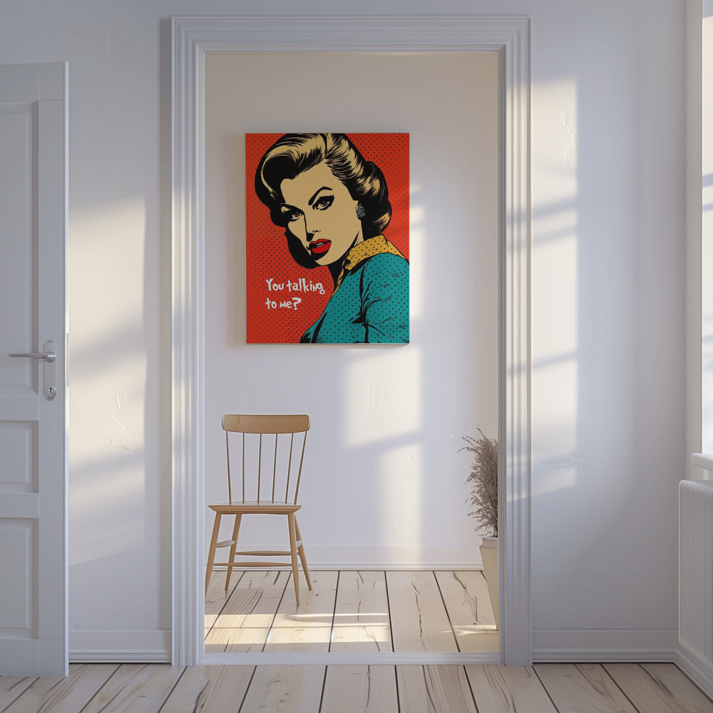Retro-Selbstvertrauen | Leinwand