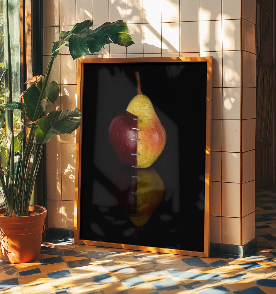 Manzana/Pera OGM II | Posters  - Impresiones de Arte