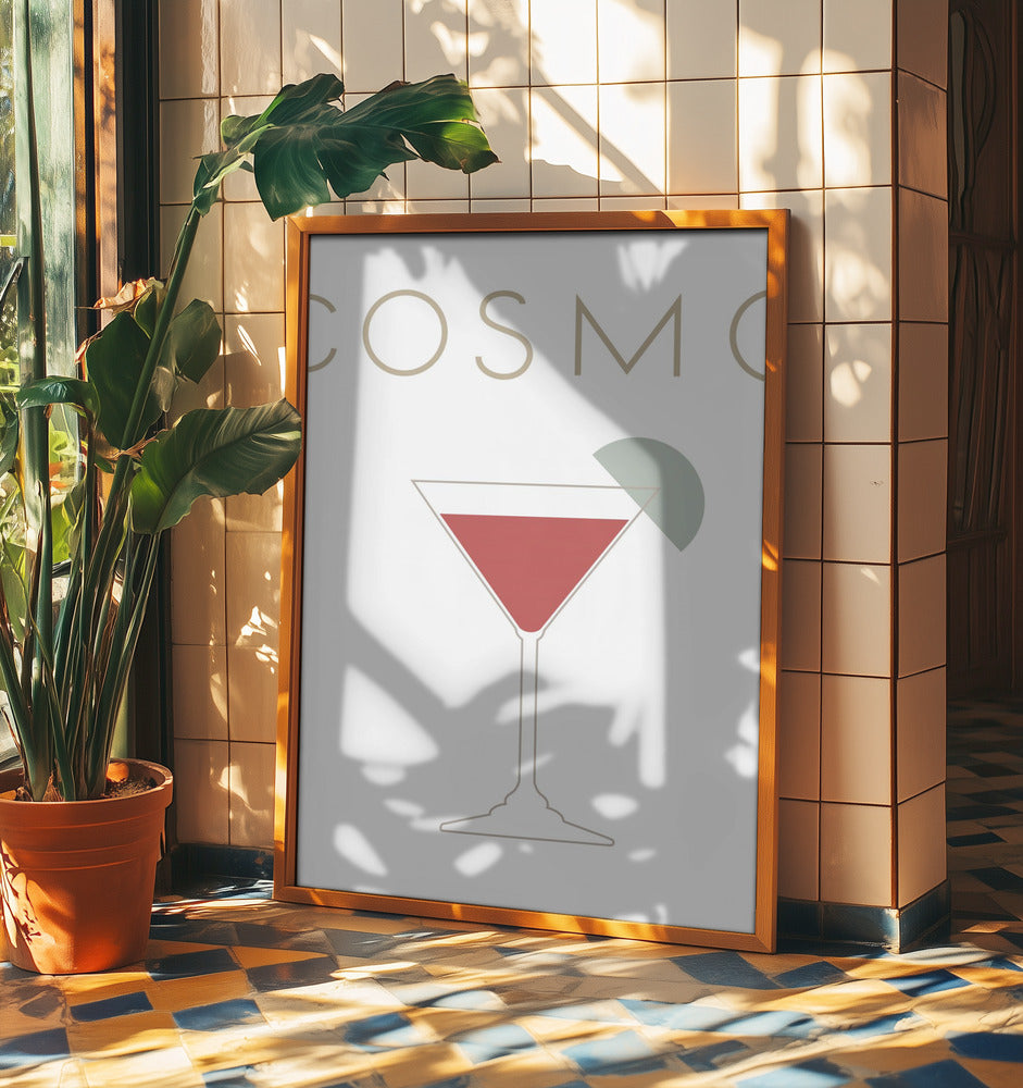 Kosmopolitisch | Poster - Kunstdruck