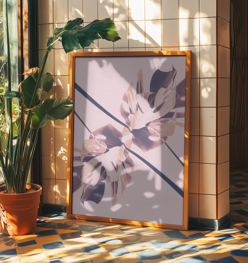 Monstera Kaleidoscope 07 | Poster