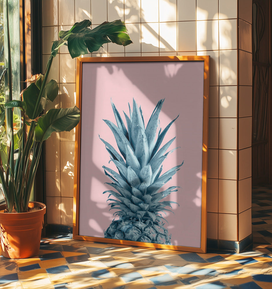 Ananaslyserød 06 | Plakater - Kunsttryk