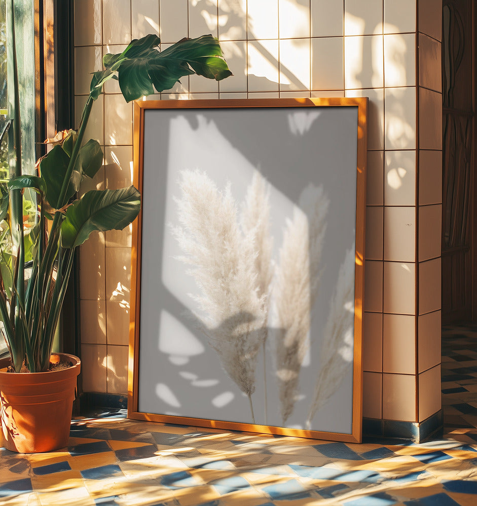 Pampas Grass Grey 02 | Poster
