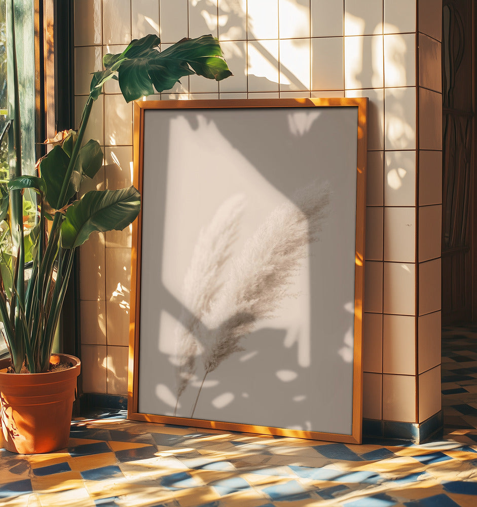 Pampas Grass Begie 15 | Poster