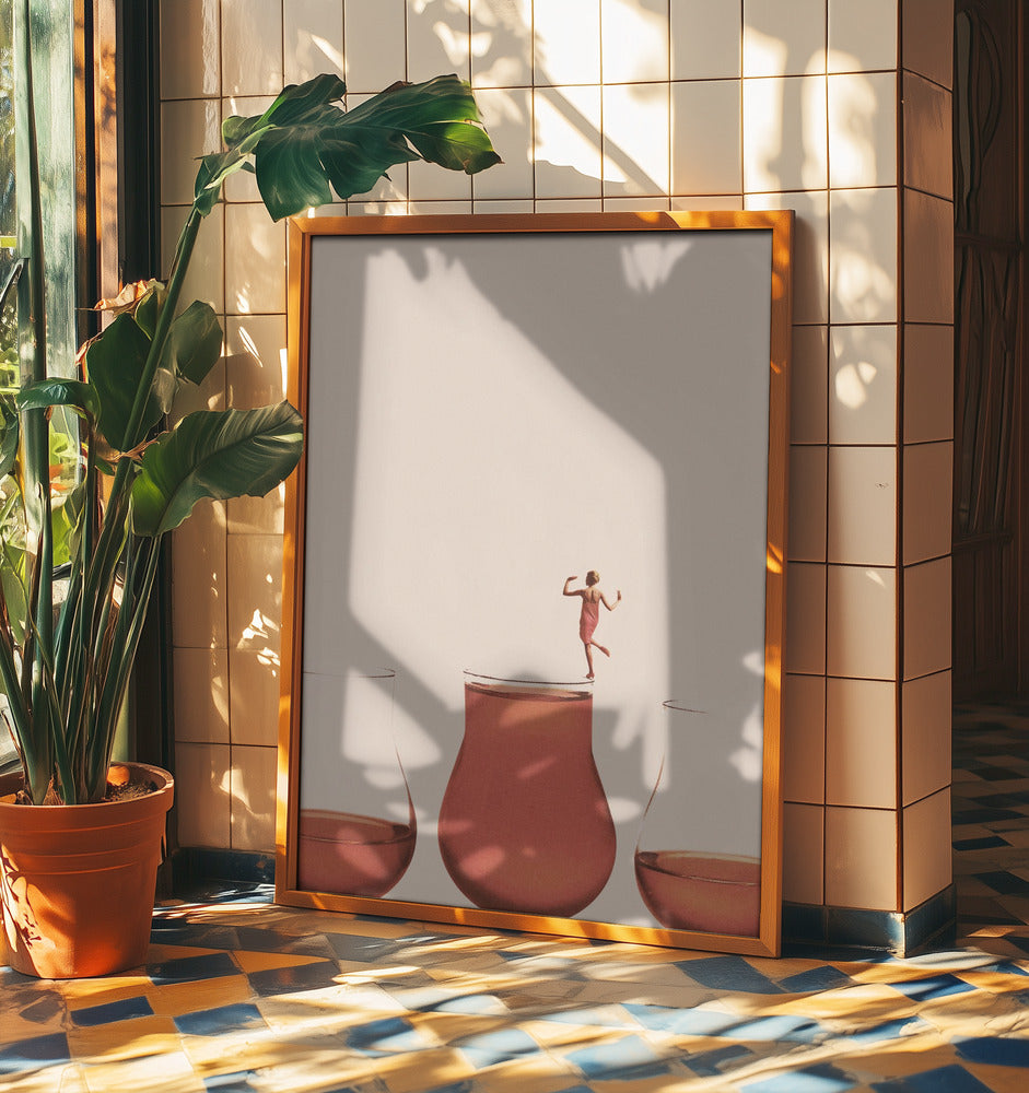 Ich bevorzuge das Volle | Poster - Kunstdruck