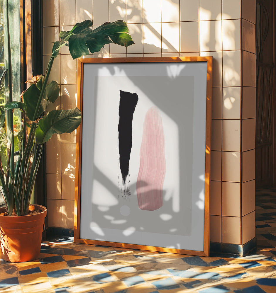 Minimalist Brushstrokes | Poster