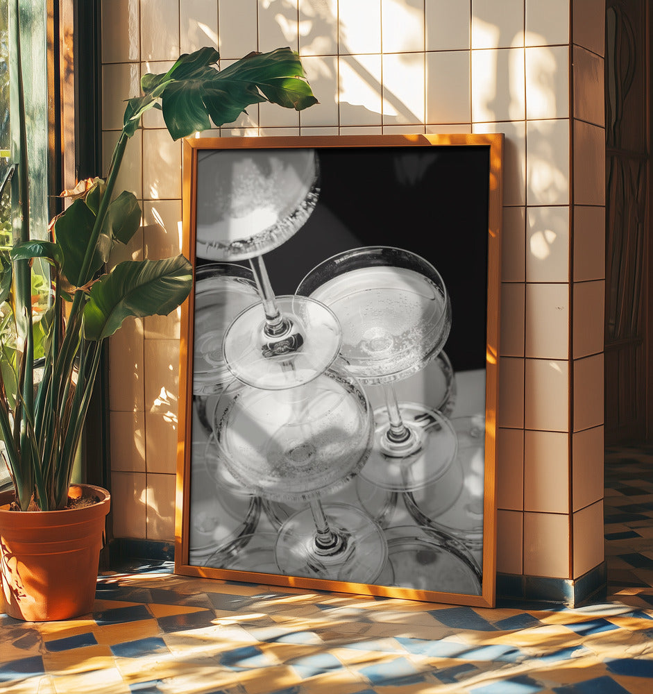 Champagne tower_5 | Poster