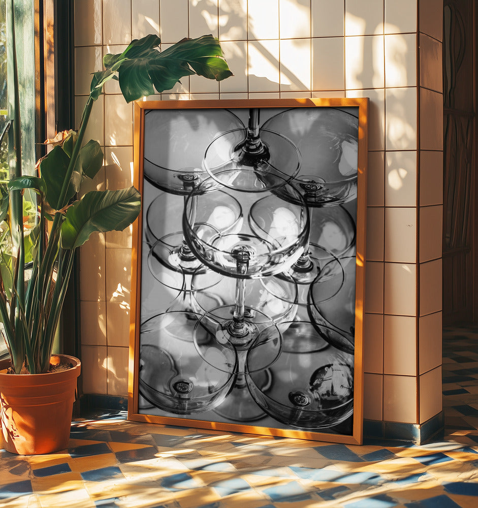 Champagne tower_8 | Poster